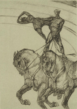 Henri De Toulouse-Lautrec, Le Pas De Deux, The Circus By Toulouse-Lautrec, Lithograph