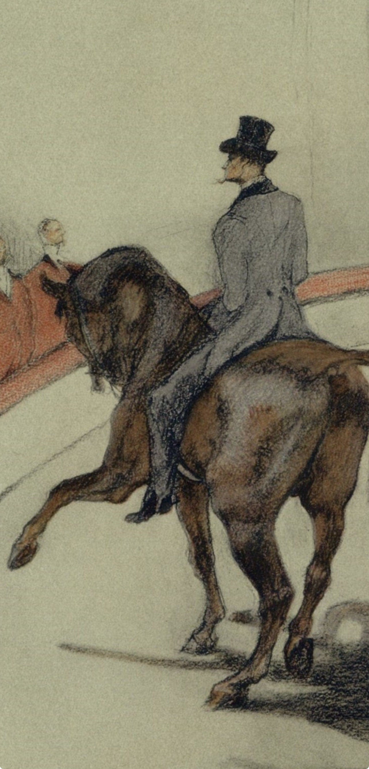 Henri De Toulouse-Lautrec, Haute Cole, The Circus By Toulouse-Lautrec, Lithograph
