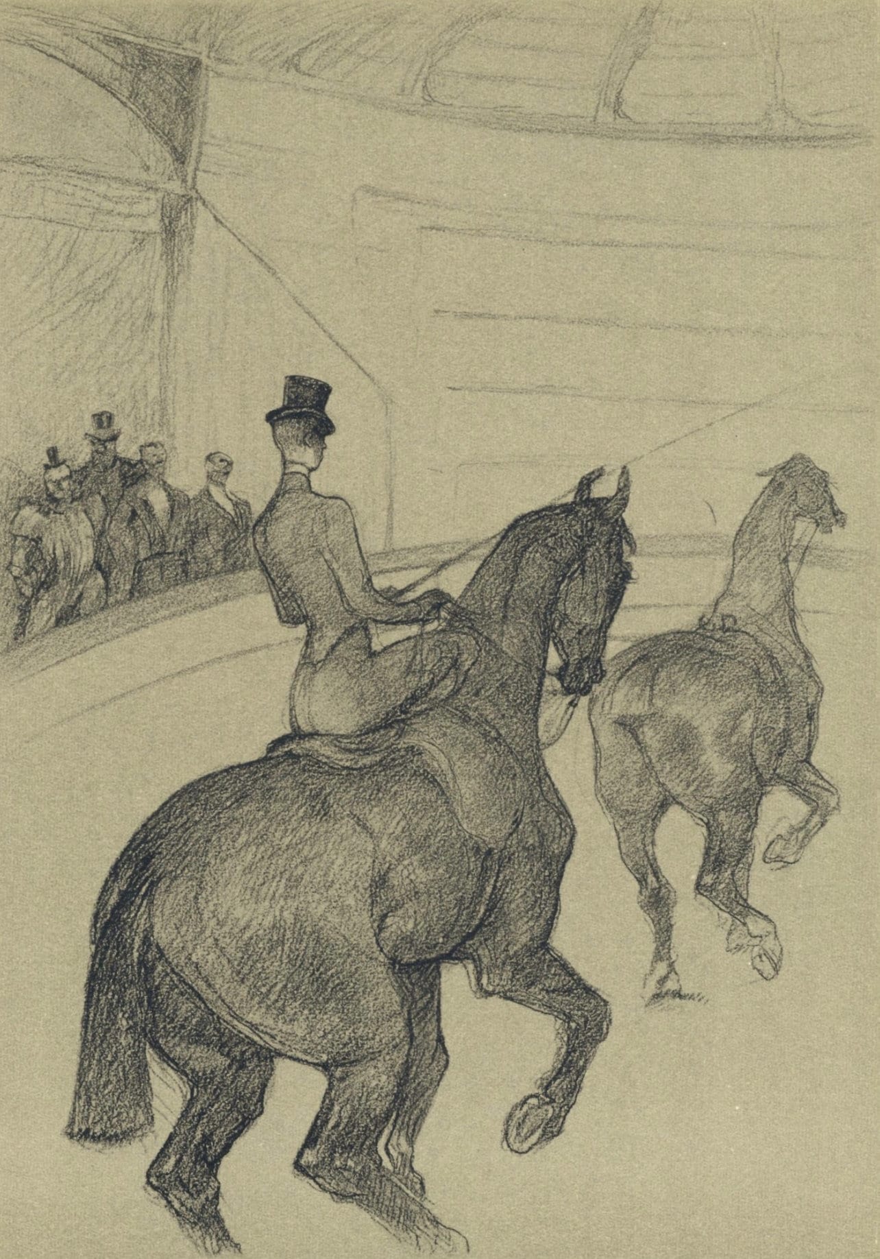 Henri De Toulouse-Lautrec, Cuyre De Haute Cole, The Circus By Toulouse-Lautrec, Lithograph