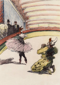 Henri De Toulouse-Lautrec, Le Rappel, The Circus By Toulouse-Lautrec, Lithograph