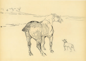 Henri De Toulouse-Lautrec, Un Petit Cob, The Circus By Toulouse-Lautrec, Lithograph
