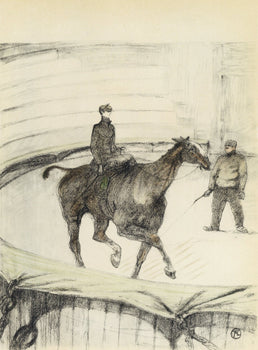 Henri De Toulouse-Lautrec, Travail De Repetition, The Circus By Toulouse-Lautrec, Lithograph