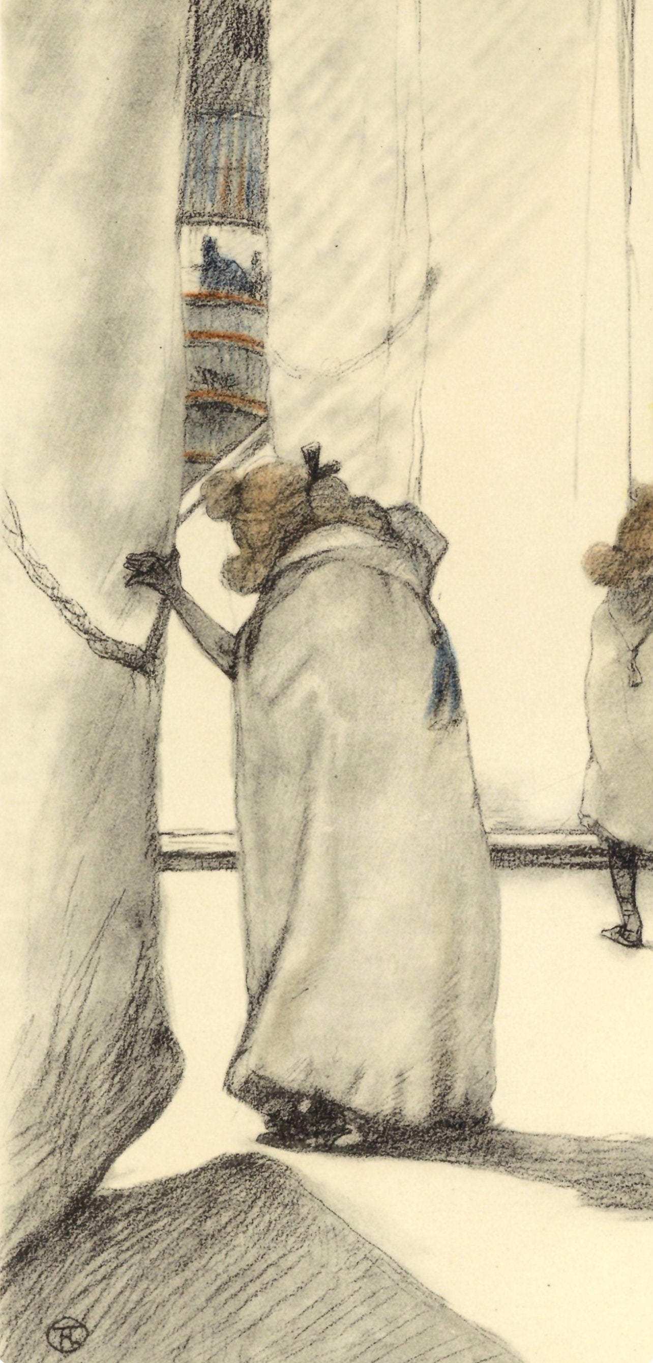 Henri De Toulouse-Lautrec, Dans Les Coulisses, The Circus By Toulouse-Lautrec, Lithograph