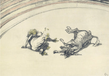 Henri De Toulouse-Lautrec, Clownesse Et Cheval, The Circus By Toulouse-Lautrec, Lithograph