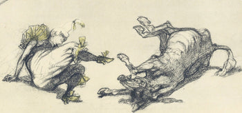 Henri De Toulouse-Lautrec, Clownesse Et Cheval, The Circus By Toulouse-Lautrec, Lithograph