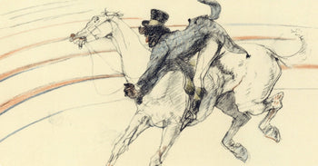 Henri De Toulouse-Lautrec, Chocolat, Scene, The Circus By Toulouse-Lautrec, Lithograph