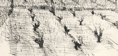 Maurice Brianchon, L'Hiver, Vins, Fleurs Et Flammes, Lithograph