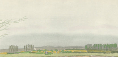 Maurice Brianchon, Une Vigne De La Doulce France, Vins, Fleurs Et Flammes, Lithograph