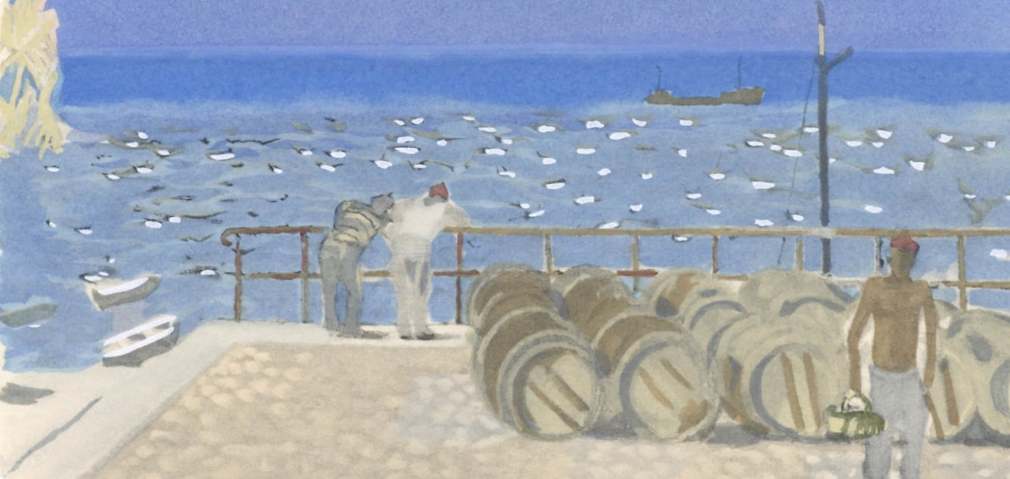 Maurice Brianchon, Voyage Du Vin, Vins, Fleurs Et Flammes, Lithograph