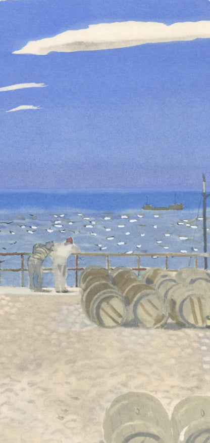 Maurice Brianchon, Voyage Du Vin, Vins, Fleurs Et Flammes, Lithograph