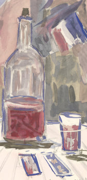 Maurice Utrillo, Vin D'Honneur, Vins, Fleurs Et Flammes, Lithograph