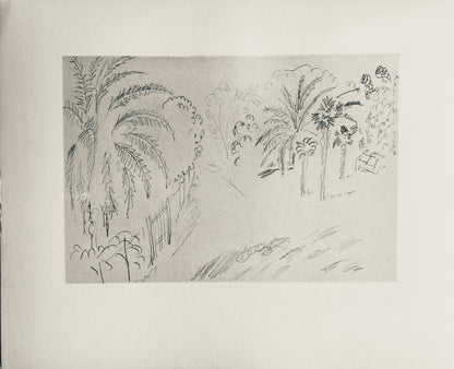 Henri Matisse, Composition (Dutel 3), Dessins De Henri-Matisse, Lithograph