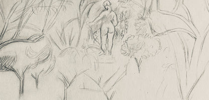 Henri Matisse, Composition (Dutel 3), Dessins De Henri-Matisse, Lithograph