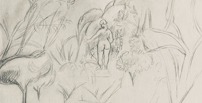 Henri Matisse, Composition (Dutel 3), Dessins De Henri-Matisse, Lithograph