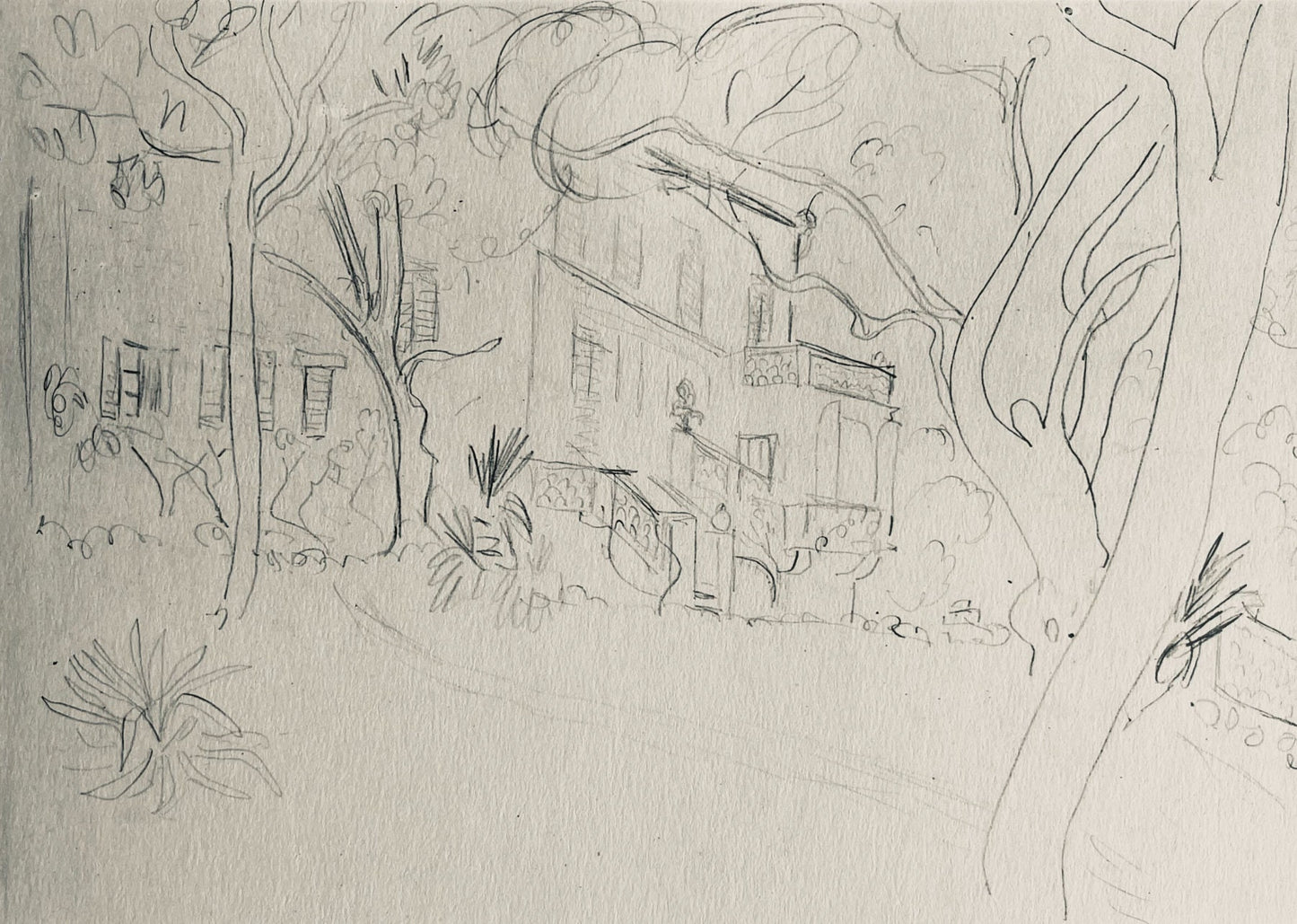 Henri Matisse, Composition (Dutel 3), Dessins De Henri-Matisse, Lithograph