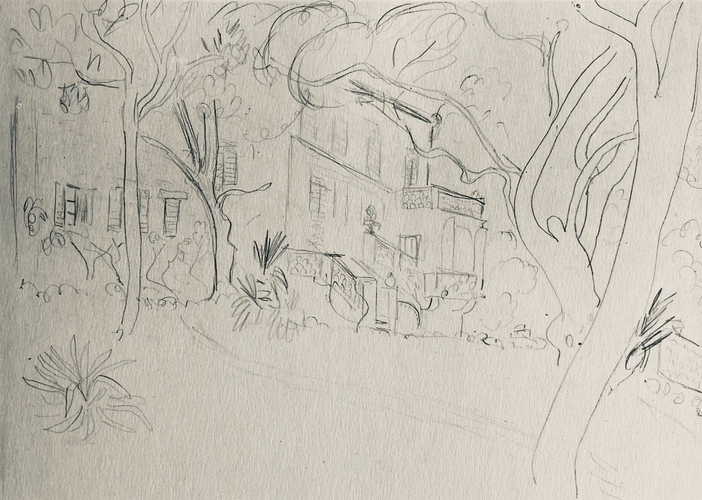 Henri Matisse, Composition (Dutel 3), Dessins De Henri-Matisse, Lithograph