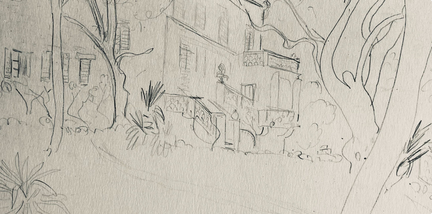 Henri Matisse, Composition (Dutel 3), Dessins De Henri-Matisse, Lithograph