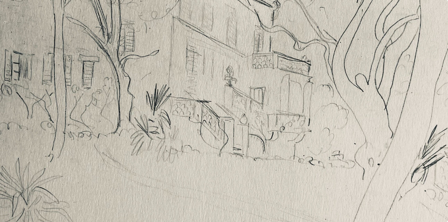 Henri Matisse, Composition (Dutel 3), Dessins De Henri-Matisse, Lithograph