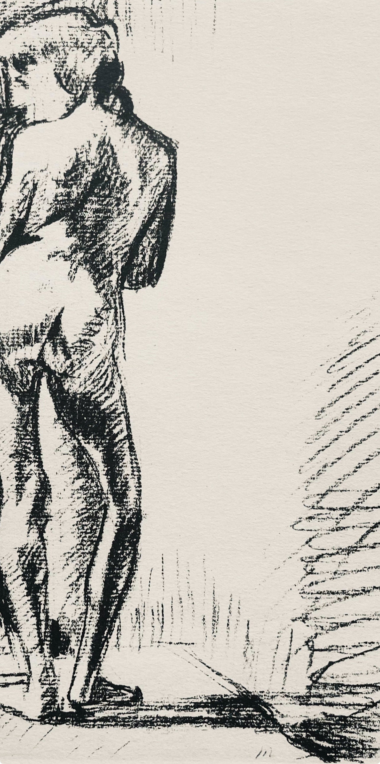 Henri Matisse, Composition (Dutel 3), Dessins De Henri-Matisse, Lithograph