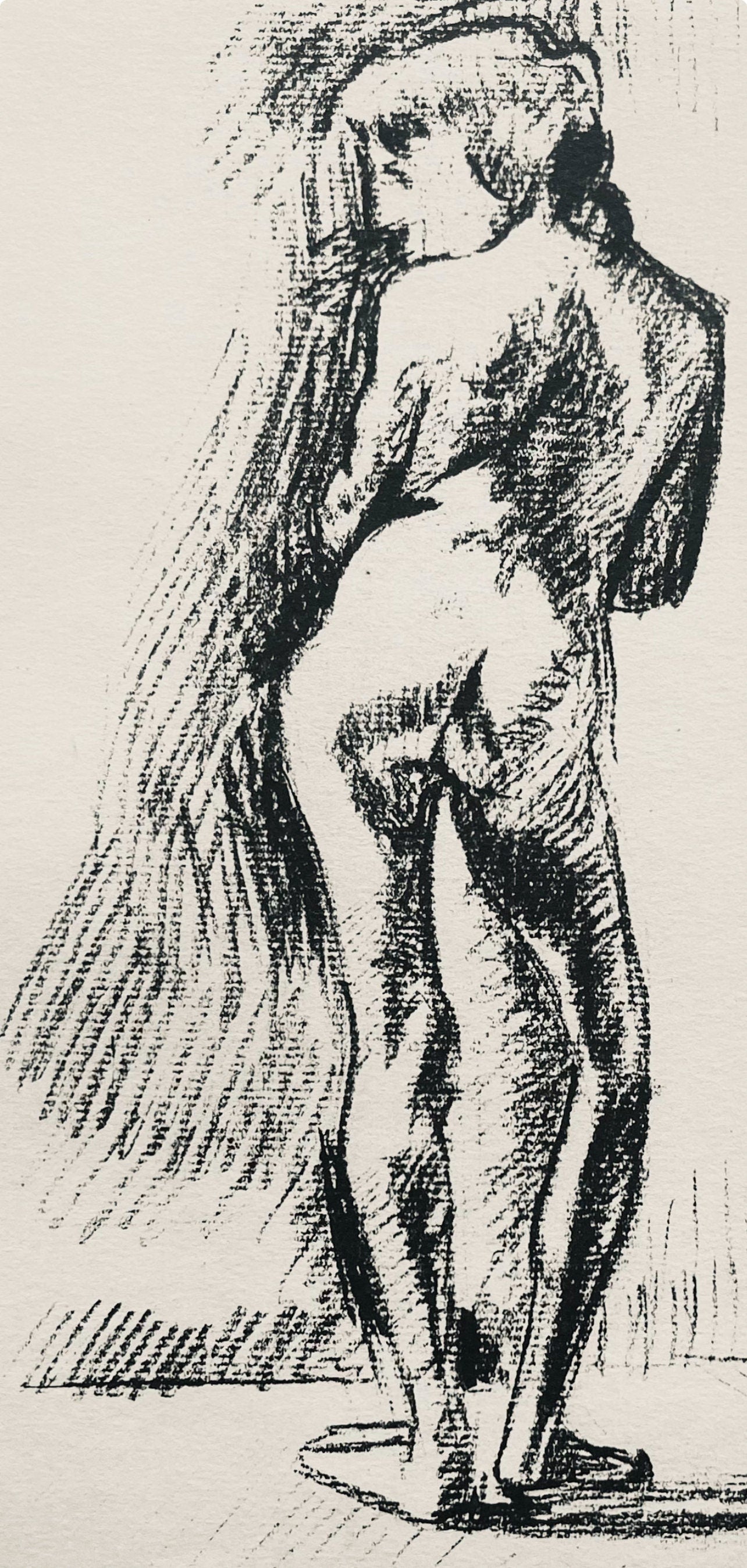 Henri Matisse, Composition (Dutel 3), Dessins De Henri-Matisse, Lithograph