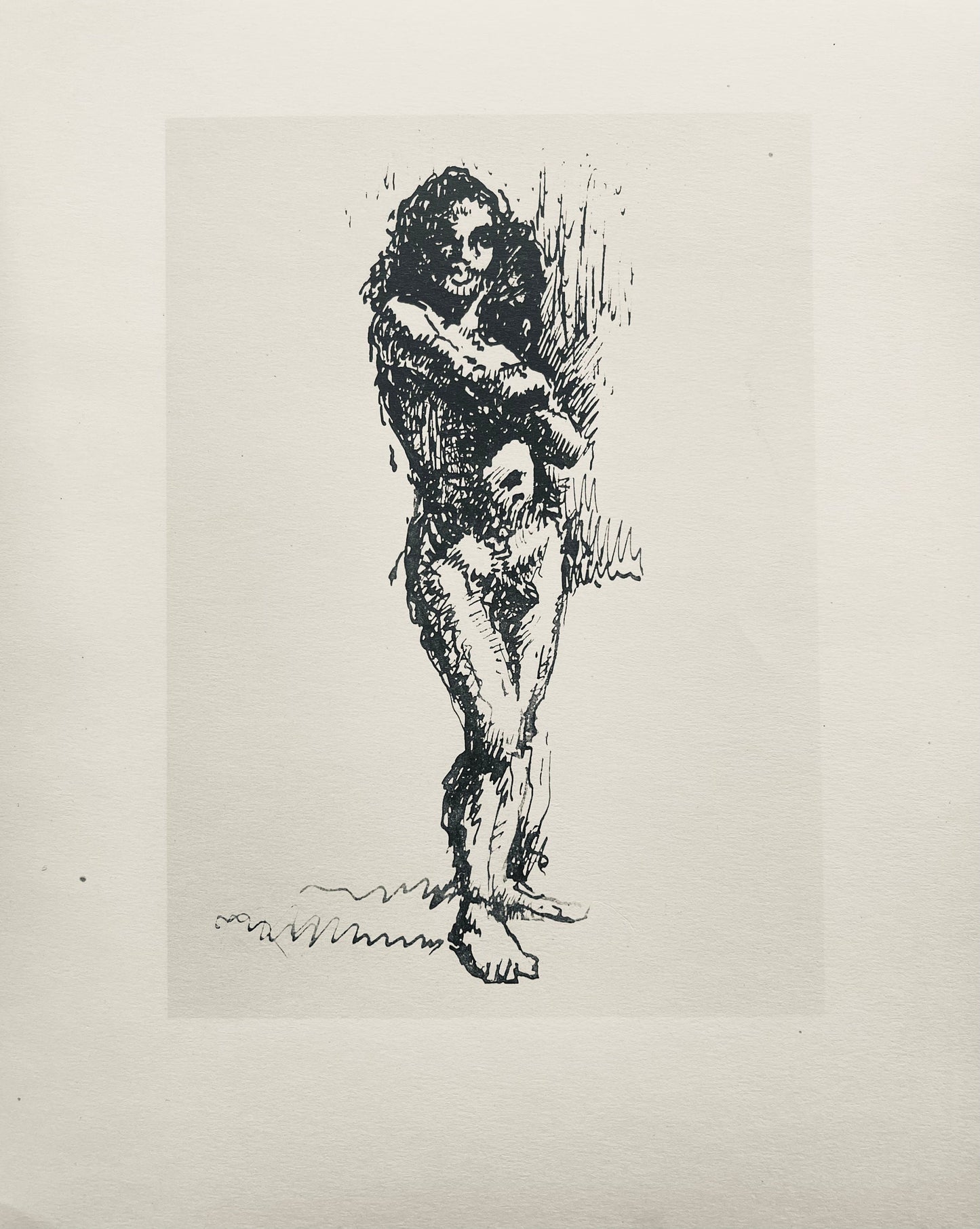 Henri Matisse, Composition (Dutel 3), Dessins De Henri-Matisse, Lithograph