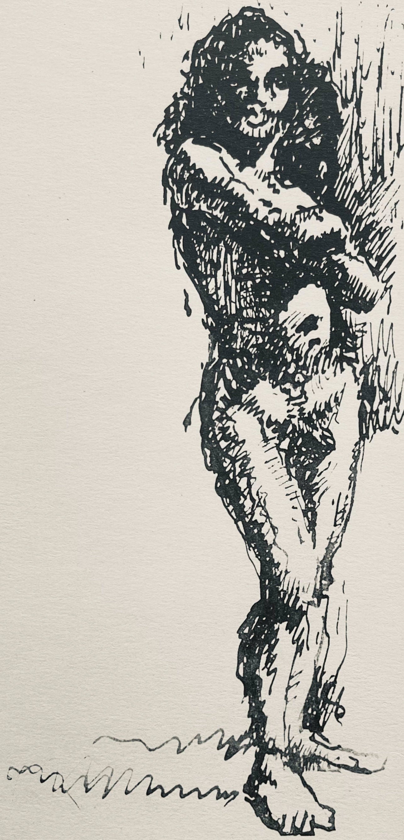 Henri Matisse, Composition (Dutel 3), Dessins De Henri-Matisse, Lithograph