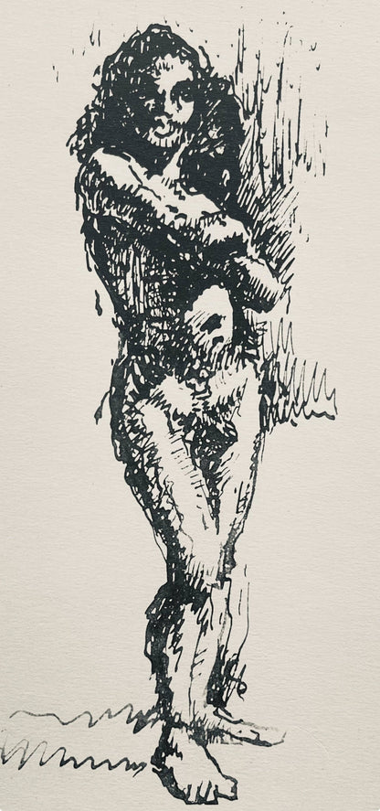 Henri Matisse, Composition (Dutel 3), Dessins De Henri-Matisse, Lithograph