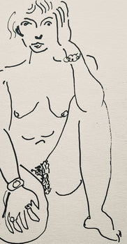 Henri Matisse, Composition (Dutel 3), Dessins De Henri-Matisse, Lithograph