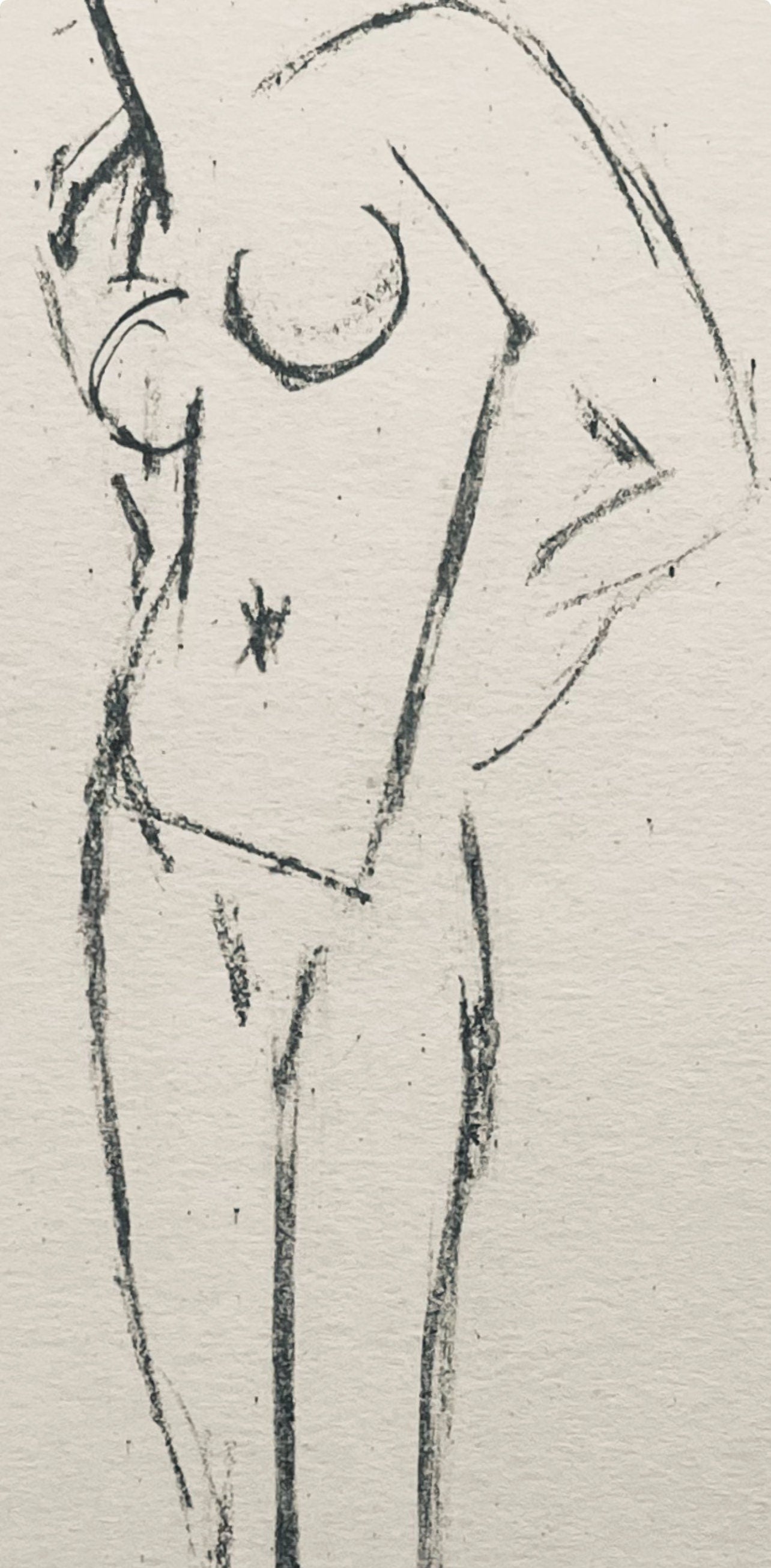 Henri Matisse, Composition (Dutel 3), Dessins De Henri-Matisse, Lithograph