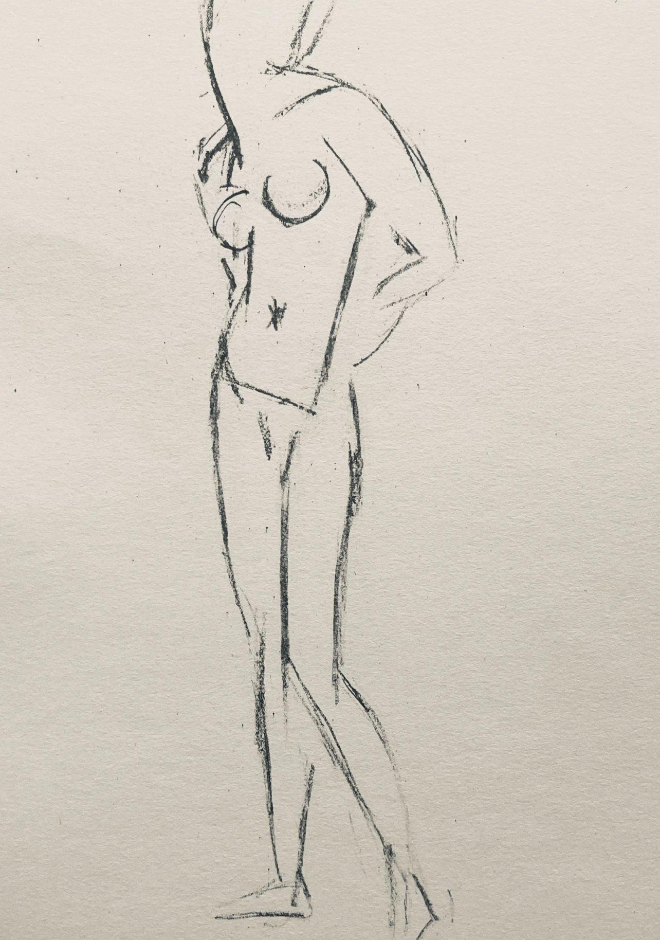 Henri Matisse, Composition (Dutel 3), Dessins De Henri-Matisse, Lithograph