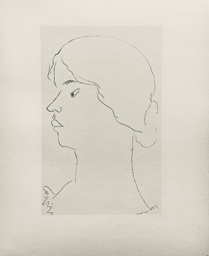 Henri Matisse, Composition (Dutel 3), Dessins De Henri-Matisse, Lithograph