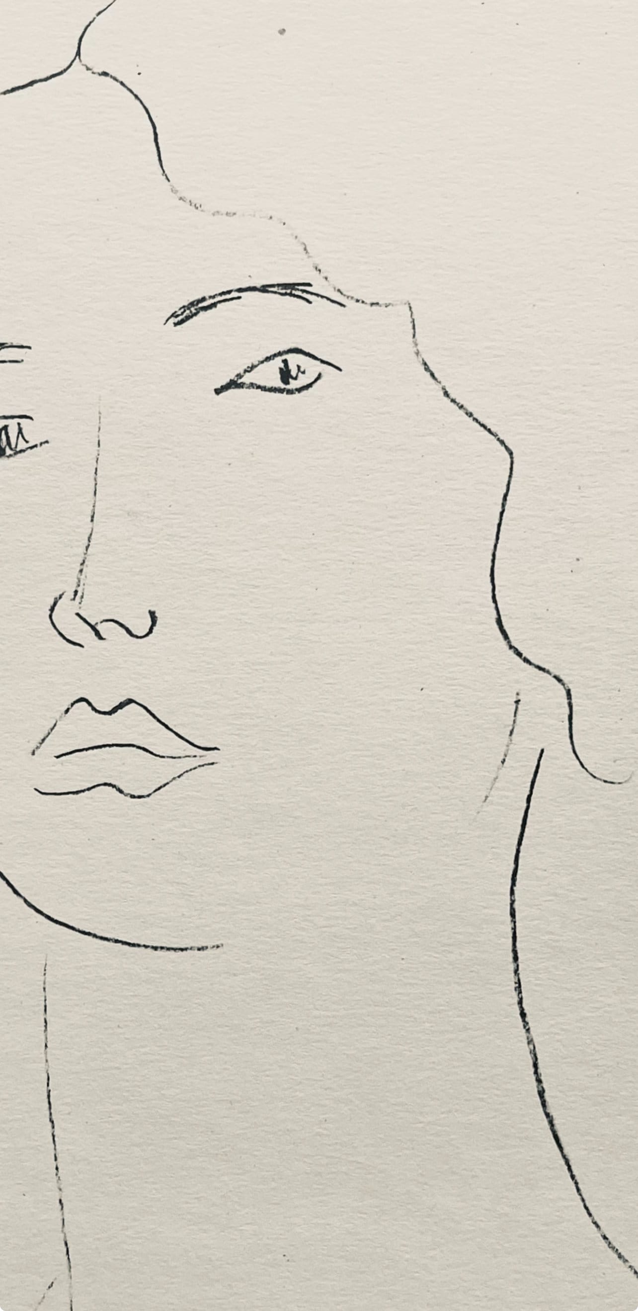 Henri Matisse, Composition (Dutel 3), Dessins De Henri-Matisse, Lithograph