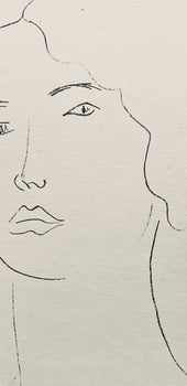 Henri Matisse, Composition (Dutel 3), Dessins De Henri-Matisse, Lithograph