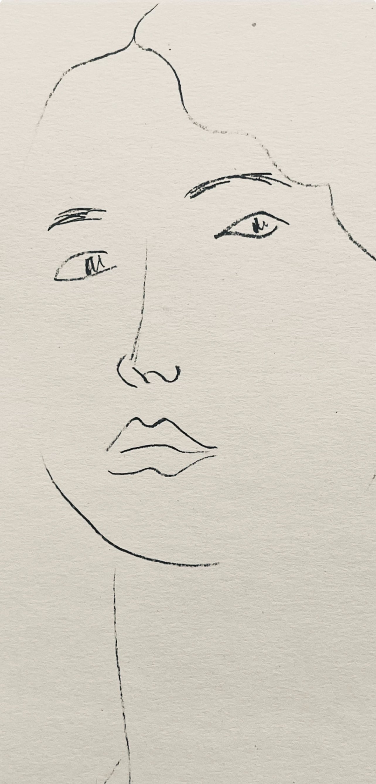 Henri Matisse, Composition (Dutel 3), Dessins De Henri-Matisse, Lithograph