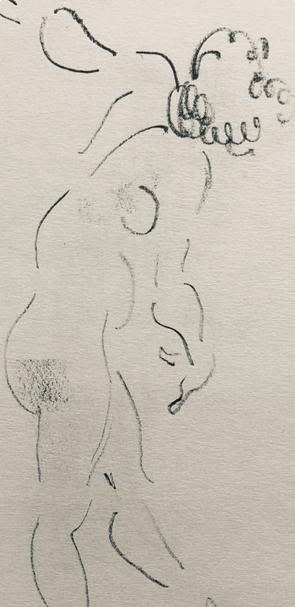 Henri Matisse, Composition (Dutel 3), Dessins De Henri-Matisse, Lithograph