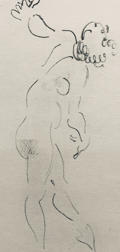 Henri Matisse, Composition (Dutel 3), Dessins De Henri-Matisse, Lithograph