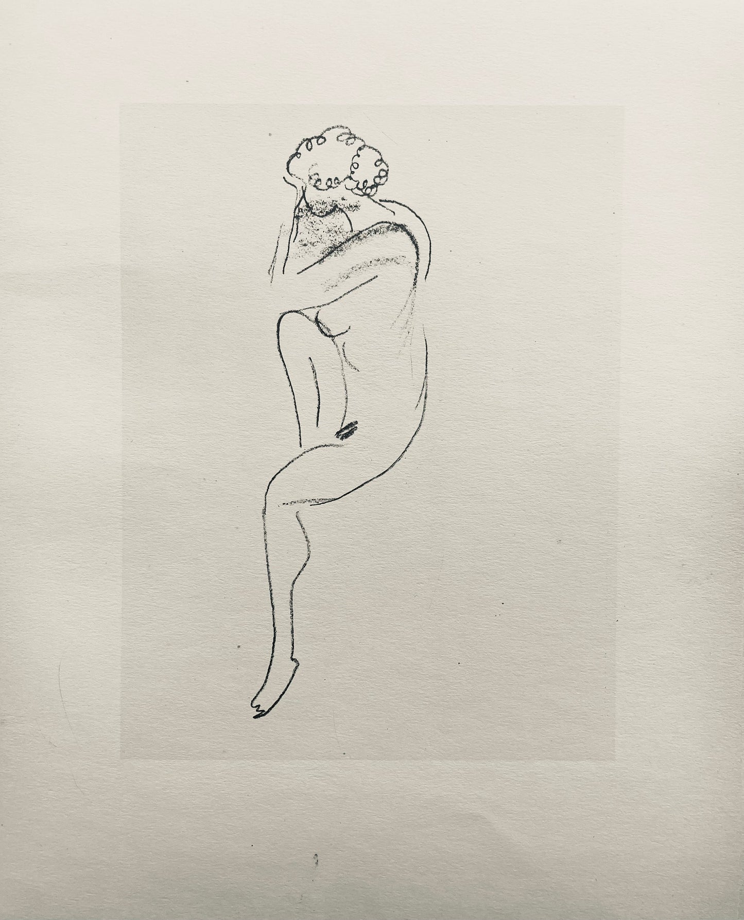 Henri Matisse, Composition (Dutel 3), Dessins De Henri-Matisse, Lithograph