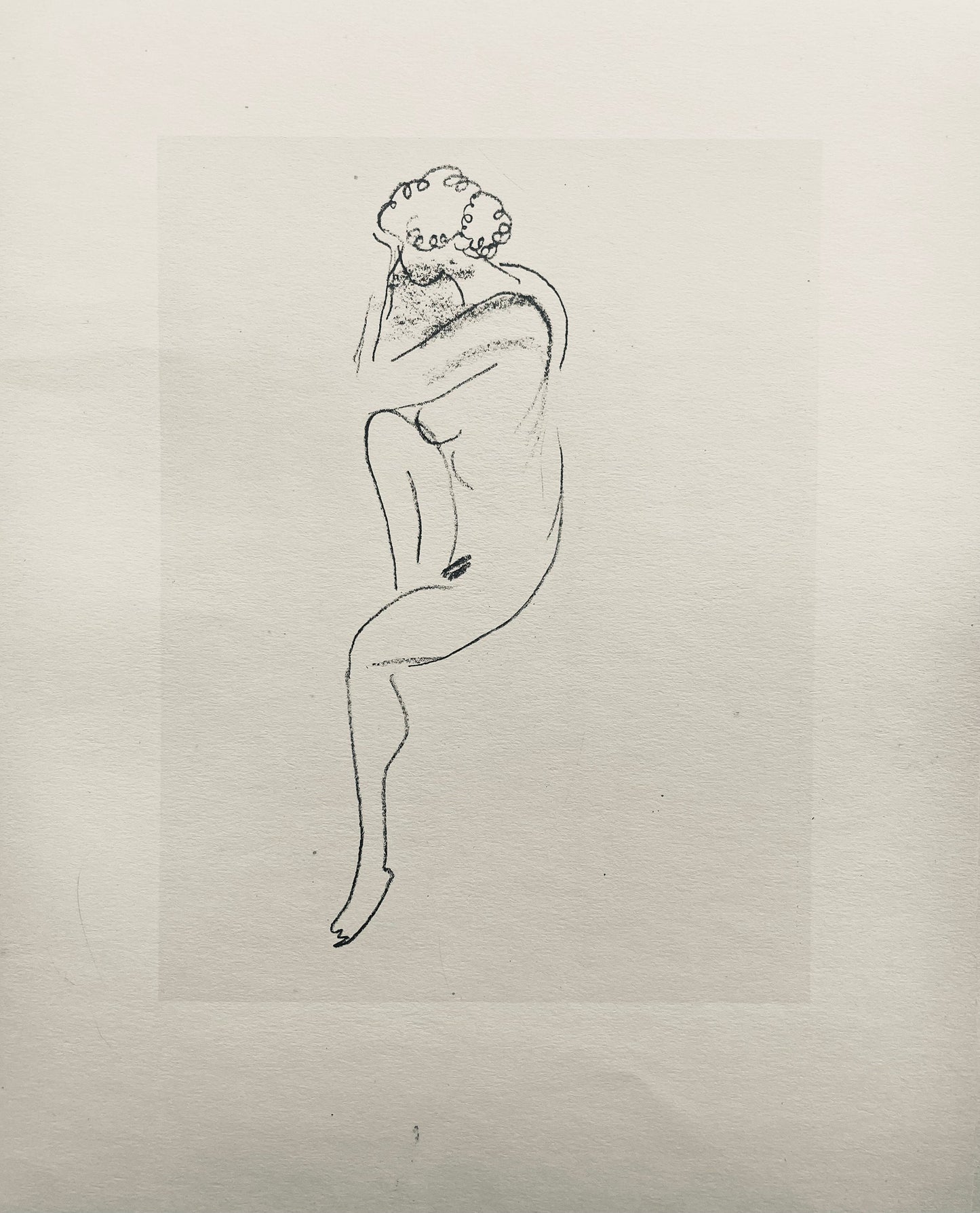 Henri Matisse, Composition (Dutel 3), Dessins De Henri-Matisse, Lithograph