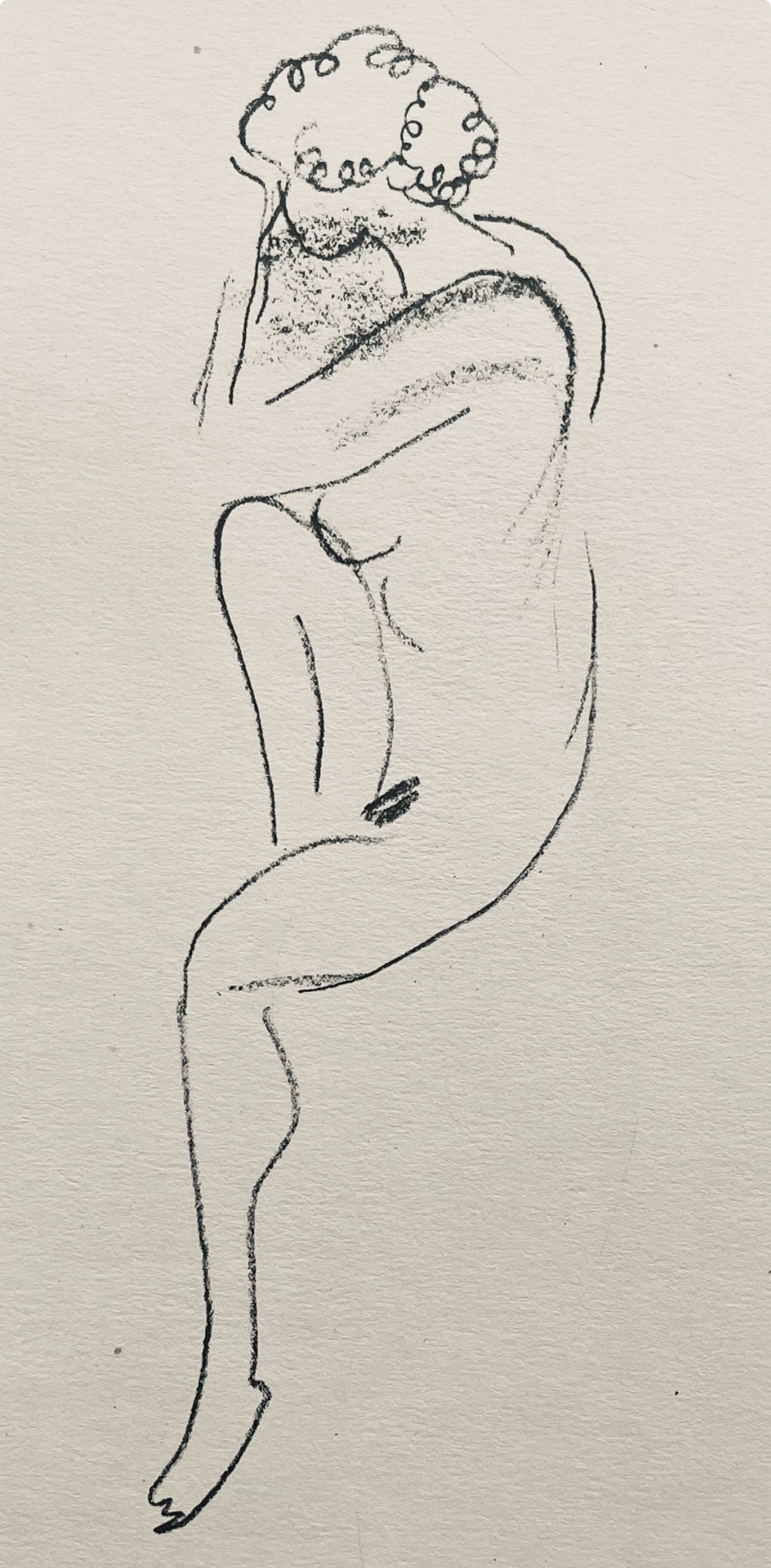 Henri Matisse, Composition (Dutel 3), Dessins De Henri-Matisse, Lithograph