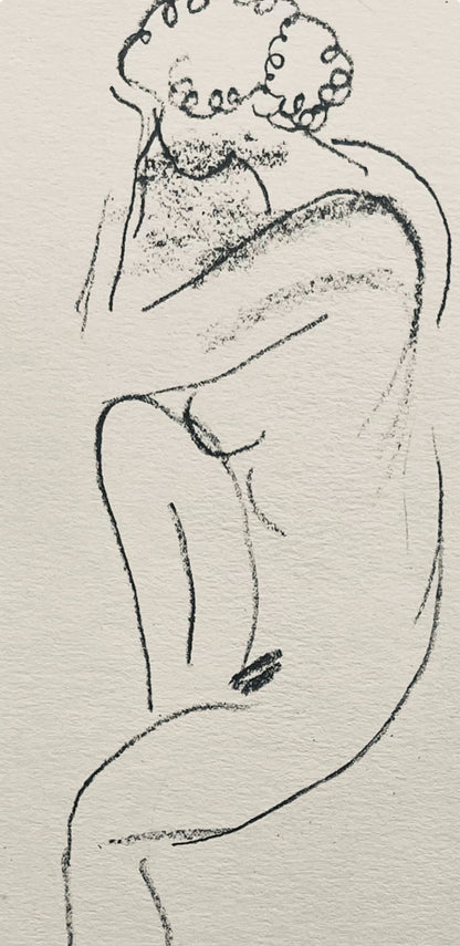 Henri Matisse, Composition (Dutel 3), Dessins De Henri-Matisse, Lithograph