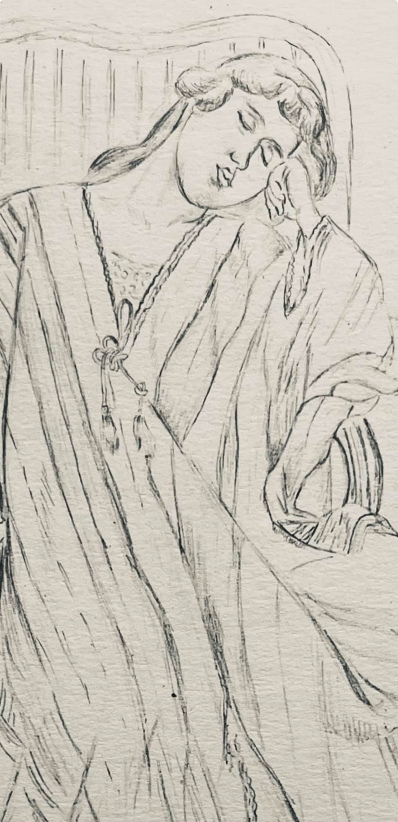 Henri Matisse, Composition (Dutel 3), Dessins De Henri-Matisse, Lithograph