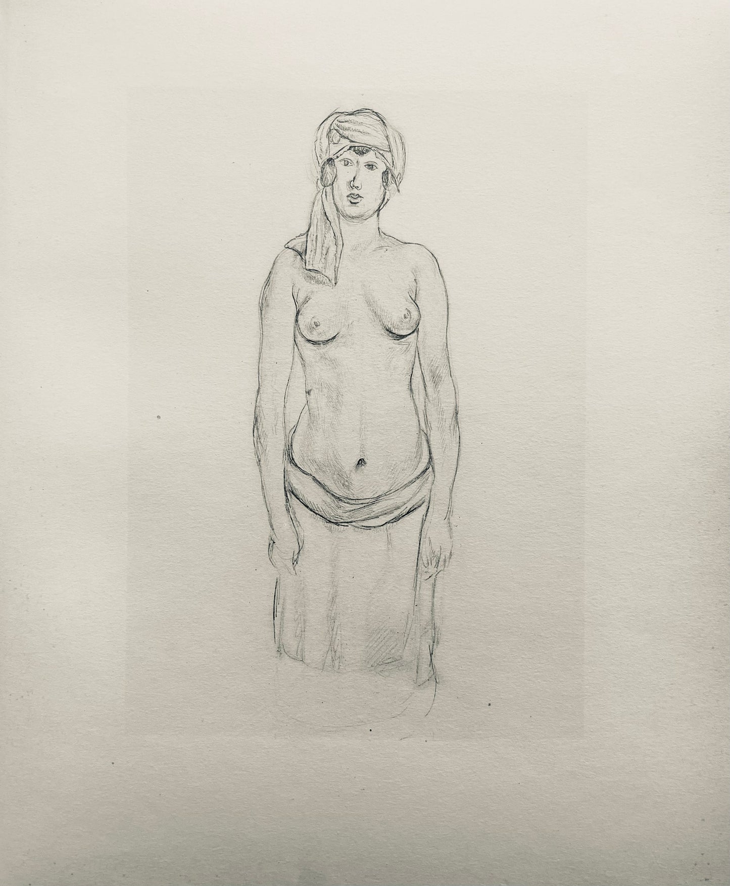 Henri Matisse, Composition (Dutel 3), Dessins De Henri-Matisse, Lithograph