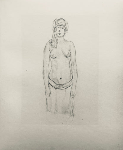 Henri Matisse, Composition (Dutel 3), Dessins De Henri-Matisse, Lithograph