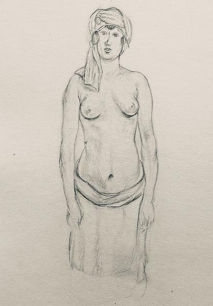 Henri Matisse, Composition (Dutel 3), Dessins De Henri-Matisse, Lithograph