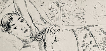 Henri Matisse, Composition (Dutel 3), Dessins De Henri-Matisse, Lithograph