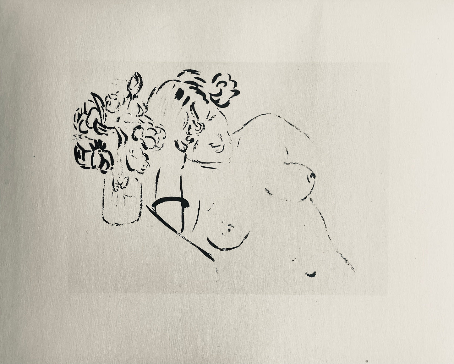 Henri Matisse, Composition (Dutel 3), Dessins De Henri-Matisse, Lithograph