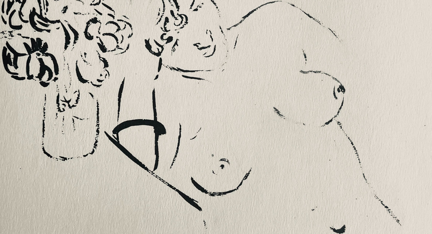 Henri Matisse, Composition (Dutel 3), Dessins De Henri-Matisse, Lithograph