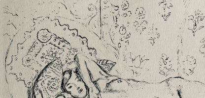 Henri Matisse, Composition (Dutel 3), Dessins De Henri-Matisse, Lithograph