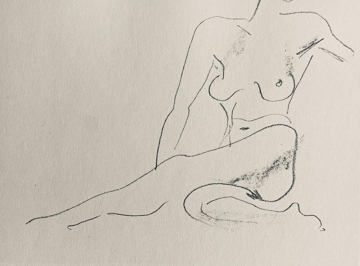 Henri Matisse, Composition (Dutel 3), Dessins De Henri-Matisse, Lithograph