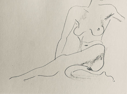 Henri Matisse, Composition (Dutel 3), Dessins De Henri-Matisse, Lithograph